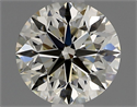 Natural Diamond 1.00 Carats, Round with Excellent Cut, I Color, VVS2 Clarity and Certified by IGI