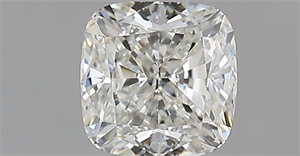 Picture of Natural Diamond 0.72 Carats, Cushion with  Cut, G Color, IF Clarity and Certified by IGI