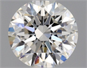 Diamante Natural 0.54 quilates, Redondo , Color H, claridad VVS1 y certificado GIA