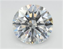 Del inventario de diamantes de laboratorio, 3.02 quilates, Redondo , Color E, claridad VS2 y certificado GIA