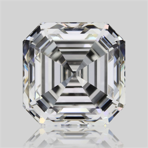Foto Diamante Natural 1.20 quilates, Asscher , Color H, claridad VS1 y certificado GIA de
