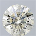 Diamante Natural 3.02 quilates, Redondo , Color L, claridad VS2 y certificado IGI