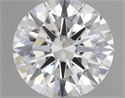 Del inventario de diamantes de laboratorio, 1.02 quilates, Redondo , Color D, claridad VVS2 y certificado IGI