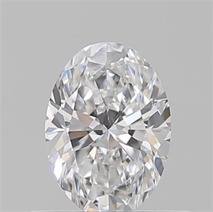 Picture of Natural Diamond 0.50 Carats, Oval with  Cut, D Color, VVS1 Clarity and Certified by GIA
