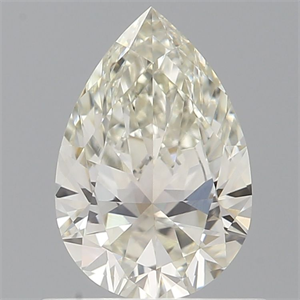Picture of Natural Diamond 0.70 Carats, Pear with  Cut, K Color, VVS1 Clarity and Certified by GIA
