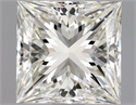 Natural Diamond 1.01 Carats, Princess with  Cut, J Color, VVS1 Clarity and Certified by GIA