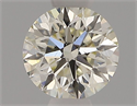 Natural Diamond 0.40 Carats, Round with Excellent Cut, L Color, VS2 Clarity and Certified by GIA