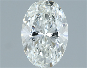 Picture of Natural Diamond 1.08 Carats, Oval with  Cut, H Color, VVS2 Clarity and Certified by IGI