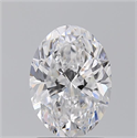 Natural Diamond 2.01 Carats, Oval with  Cut, D Color, SI1 Clarity and Certified by GIA