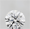 Lab Grown Diamond 1.59 Carats, Round with Ideal Cut, E Color, VS1 Clarity and Certified by IGI