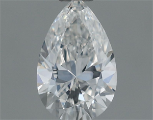 Picture of Natural Diamond 0.50 Carats, Pear with  Cut, F Color, VS2 Clarity and Certified by GIA