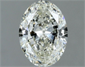 Diamante Natural 1.00 quilates, Ovalado , Color K, claridad SI1 y certificado IGI