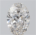 Diamante Natural 1.21 quilates, Ovalado , Color G, claridad SI2 y certificado GIA