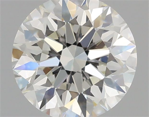 Picture of Natural Diamond 0.70 Carats, Round with Very Good Cut, I Color, VVS2 Clarity and Certified by GIA