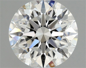 Picture of Natural Diamond 0.74 Carats, Round with Excellent Cut, G Color, VS1 Clarity and Certified by GIA