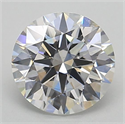 Lab Grown Diamond 1.28 Carats, Round with Ideal Cut, F Color, VS1 Clarity and Certified by IGI