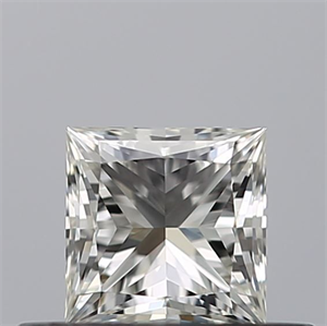 Foto Diamante Natural 0.40 quilates, Princesa , Color J, claridad IF y certificado GIA de