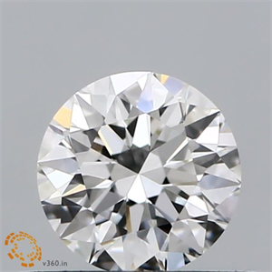Foto Diamante Natural 0.43 quilates, Redondo , Color H, claridad VVS1 y certificado GIA de