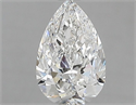 Natural Diamond 0.90 Carats, Pear with  Cut, G Color, VS1 Clarity and Certified by GIA