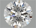 Del inventario de diamantes de laboratorio, 2.08 quilates, Redondo , Color F, claridad VS1 y certificado IGI