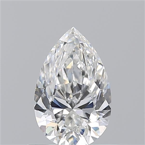 Picture of Natural Diamond 0.70 Carats, Pear with  Cut, F Color, VS2 Clarity and Certified by GIA