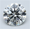 Diamante Natural 3.61 quilates, Redondo , Color H, claridad VS2 y certificado GIA
