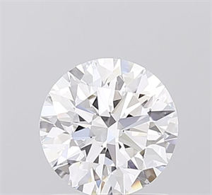Picture of Lab Grown Diamond 1.07 Carats, Round with Ideal Cut, D Color, VVS2 Clarity and Certified by IGI