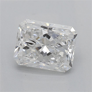 Picture of Natural Diamond 0.80 Carats, Radiant with  Cut, E Color, SI1 Clarity and Certified by GIA