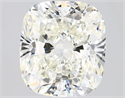 Natural Diamond 2.07 Carats, Cushion with  Cut, K Color, SI1 Clarity and Certified by GIA