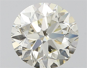 Picture of Natural Diamond 1.00 Carats, Round with Very Good Cut, I Color, VVS2 Clarity and Certified by IGI