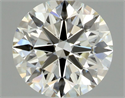 Diamante Natural 0.93 quilates, Redondo , Color J, claridad VVS2 y certificado GIA