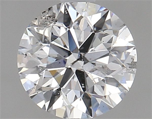 Picture of Natural Diamond 1.00 Carats, Round with Excellent Cut, E Color, I1 Clarity and Certified by GIA