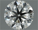 Natural Diamond 1.50 Carats, Round with Very Good Cut, I Color, SI1 Clarity and Certified by IGI