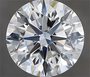 Foto Diamante Natural 3.30 quilates, Redondo , Color H, claridad VS1 y certificado GIA de