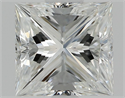Natural Diamond 0.80 Carats, Princess with  Cut, G Color, VVS1 Clarity and Certified by GIA