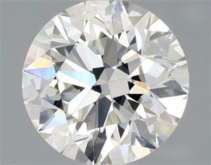 Picture of Natural Diamond 0.90 Carats, Round with Excellent Cut, H Color, SI1 Clarity and Certified by GIA