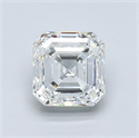 Diamante Natural 1.01 quilates, Asscher , Color H, claridad VS2 y certificado GIA