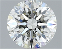 Natural Diamond 1.40 Carats, Round with Excellent Cut, J Color, SI1 Clarity and Certified by IGI