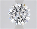 Lab Grown Diamond 1.07 Carats, Round with Ideal Cut, D Color, VS1 Clarity and Certified by IGI