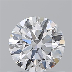 Picture of Natural Diamond 0.70 Carats, Round with Excellent Cut, D Color, VVS1 Clarity and Certified by GIA