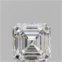 Natural Diamond 1.50 Carats, Asscher with  Cut, H Color, VS1 Clarity and Certified by GIA