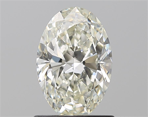 Foto Diamante Natural 1.01 quilates, Ovalado , Color K, claridad VS2 y certificado GIA de