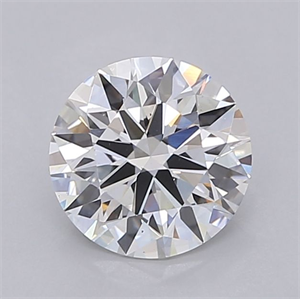 Picture of Lab Grown Diamond 1.50 Carats, Round with Ideal Cut, E Color, VS2 Clarity and Certified by IGI