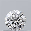 Diamante Natural 0.40 quilates, Redondo , Color E, claridad SI1 y certificado GIA