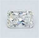 Natural Diamond 1.01 Carats, Radiant with  Cut, G Color, VVS2 Clarity and Certified by GIA