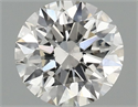 Lab Grown Diamond 1.49 Carats, Round with Ideal Cut, G Color, VS2 Clarity and Certified by IGI
