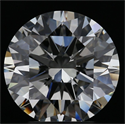 Natural Diamond 2.06 Carats, Round with Excellent Cut, I Color, IF Clarity and Certified by GIA