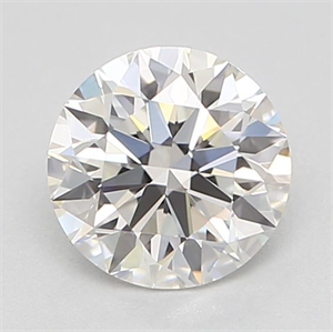 Foto Diamante Natural 0.42 quilates, Redondo , Color G, claridad IF y certificado GIA de