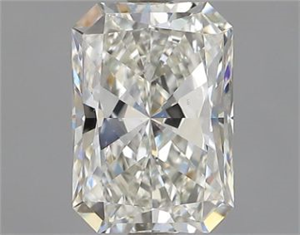 Picture of Natural Diamond 1.00 Carats, Radiant with  Cut, I Color, SI1 Clarity and Certified by GIA