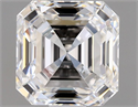 Diamante Natural 1.01 quilates, Asscher , Color F, claridad VVS1 y certificado GIA
